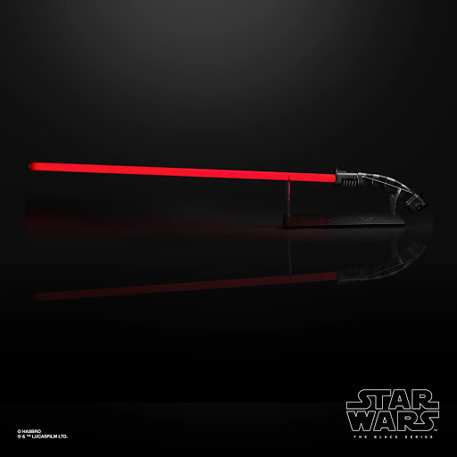 Hasbro Star Wars The Black Series Asajj Ventress Force FX Lightsaber with Blade Cover