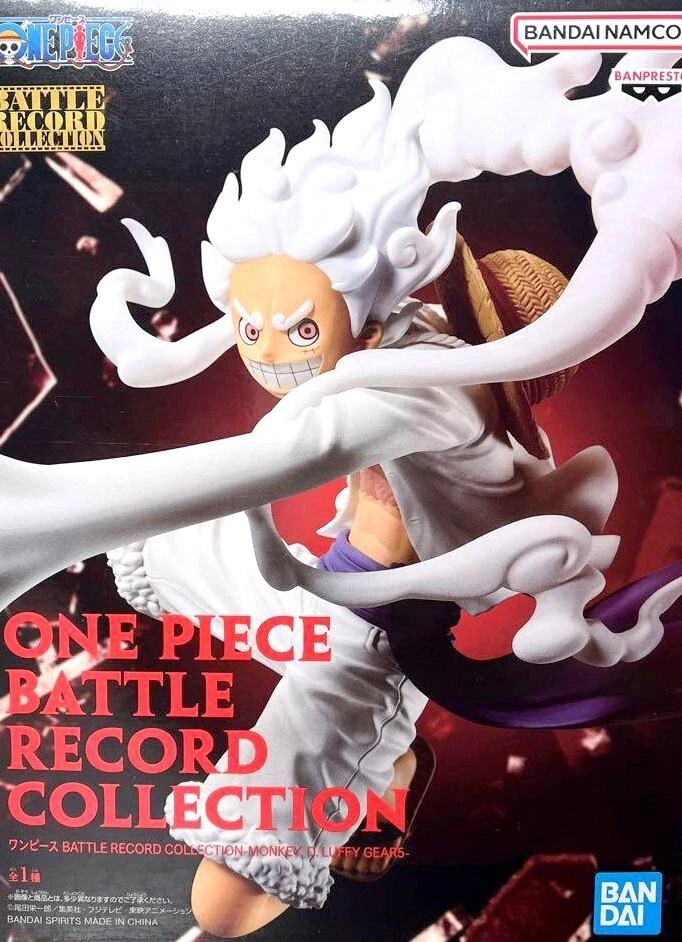 Banpresto Battle Record Collection Figure Monkey D. Luffy Gear 5 Scale Figure (One Piece)