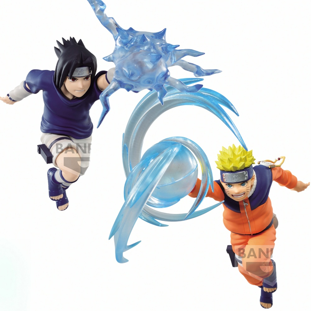 Banpresto Effectreme Naruto Uzumaki, Sasuke Uchiha Scale Figure (Naruto)