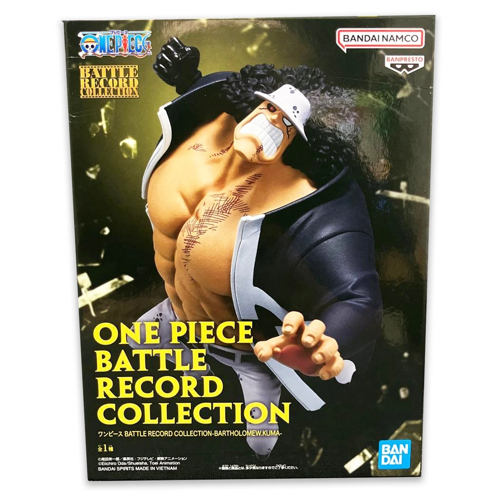 Banpresto Battle Record Collection Figure Bartholomew Kuma Scale Figure (One Piece)