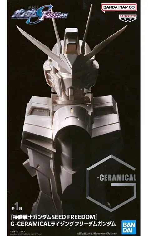 Banpresto G-CERAMICAL Figure Freedom Gundam Statue (Mobile Suit Gundam SEED)