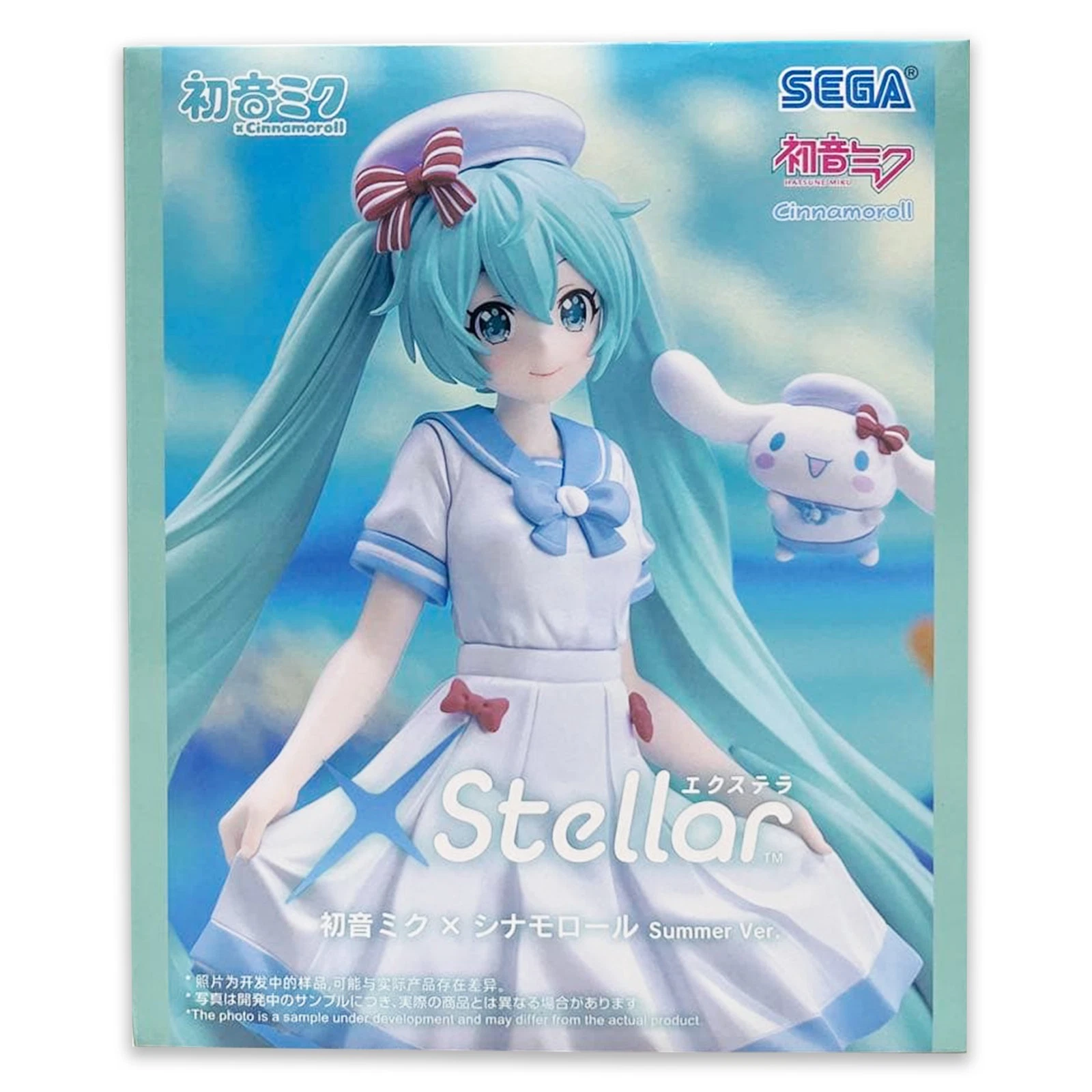 SEGA XStella Figure Hatsune Miku x Cinnamoroll Summer Ver. 2 Scale Figure