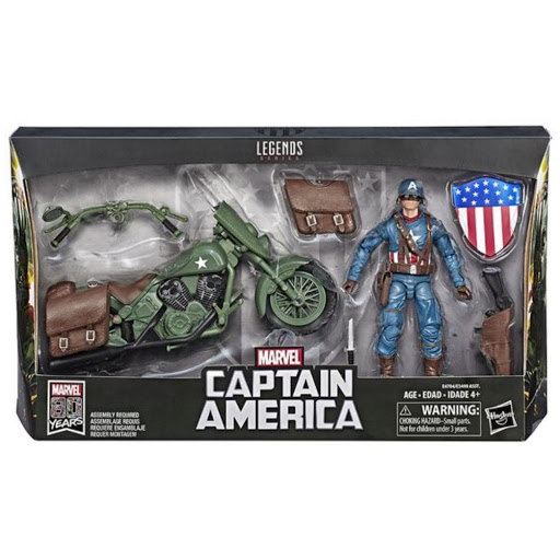 Marvel Legends Captain America with Motorcycle