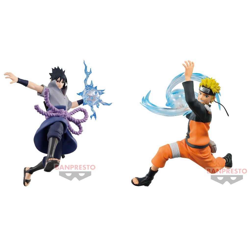 Banpresto Effectreme Naruto Uzumaki, Sasuke Uchiha Blind Box (Naruto)