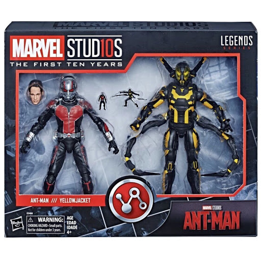 Marvel Legends 6” Action Figure Studios 10th MCU Ant-Man & Yellow Jacket 2 Pack