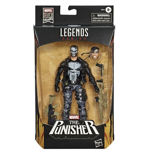 Hasbro MARVEL LEGENDS 80th Anniversary THE PUNISHER ACTION FIGURE