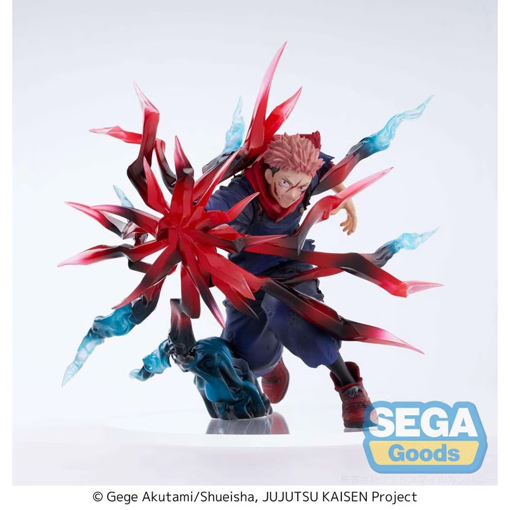 SEGA Luminasta Yuji Itadori Black Flash Scale Figure (Jujutsu Kaisen)