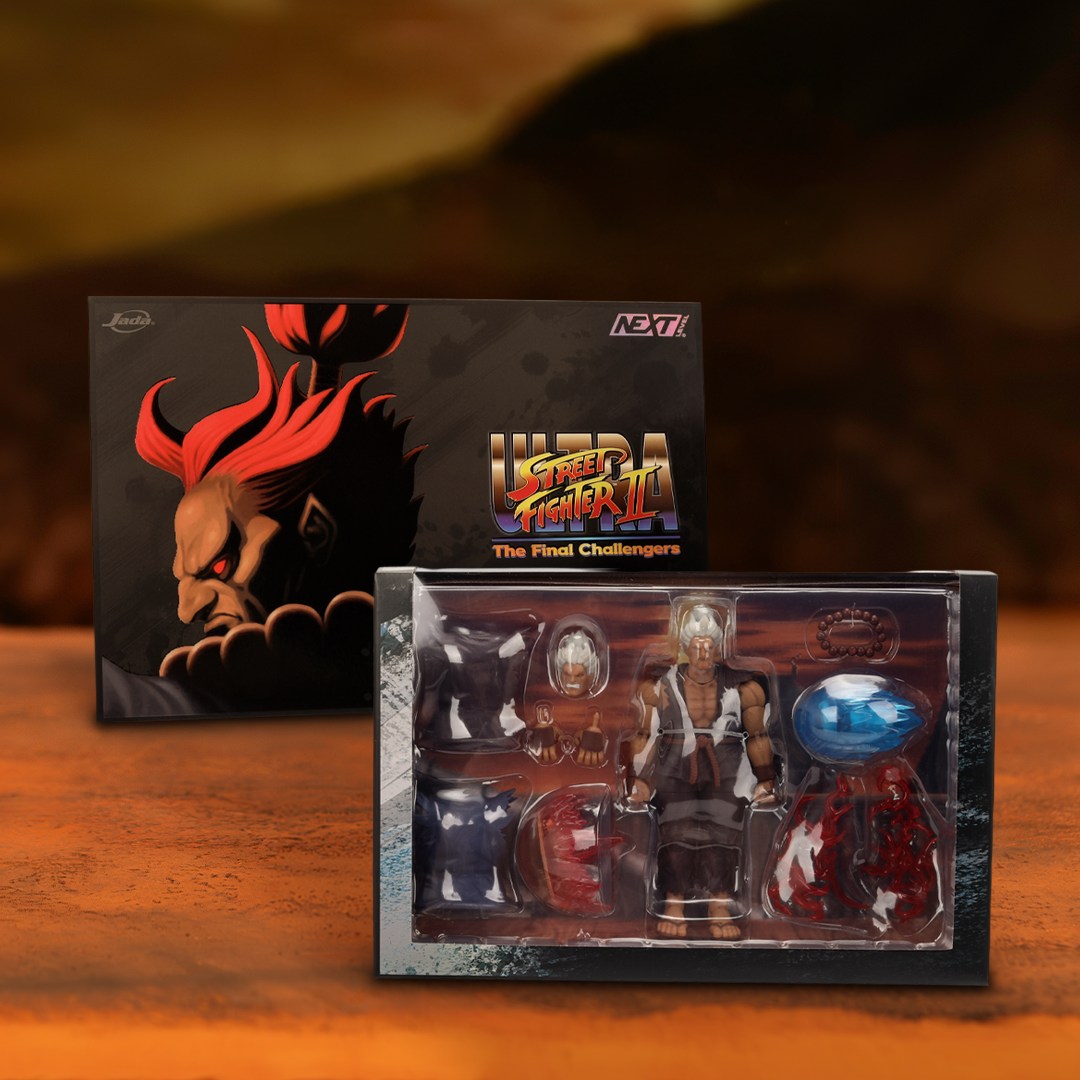 Jada Toys Ultra Street Fighter II Akuma 1/12 Scale Player 2 Exclusive Action Fig