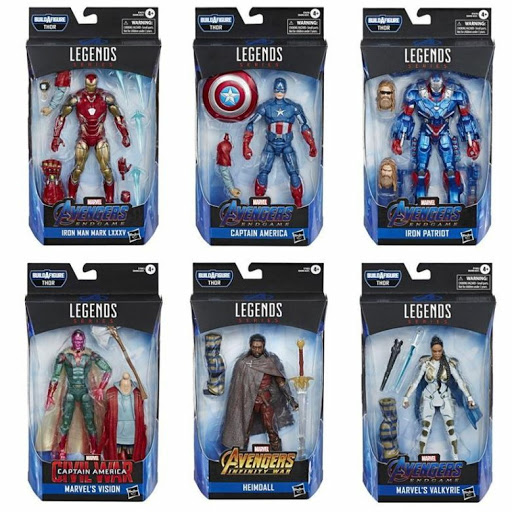 Marvel Legends Avengers Endgame  Wave 3 (Fat Thor BAF)