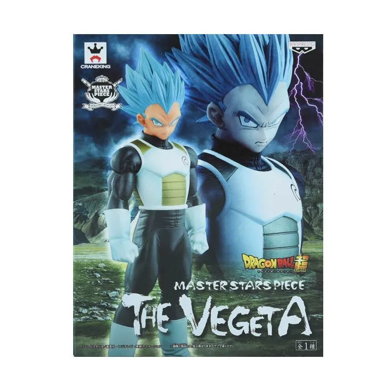 Banpresto Master Stars Piece MSP Scale Figure Super Saiyan God Super Vegeta (Dragon Ball Z)