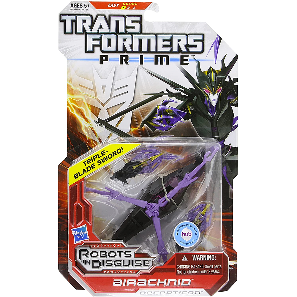 Hasbro Transformers Prime Robots In Disguise Deluxe Airachnid Action Figure (Transformers: Prime)
