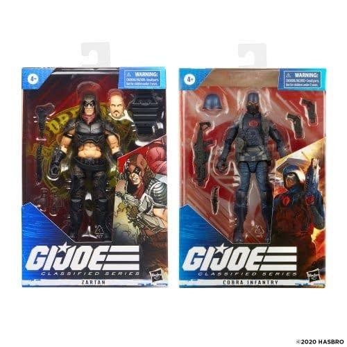 G.I. Joe Classified Series Series Zartan + Cobra Infantry