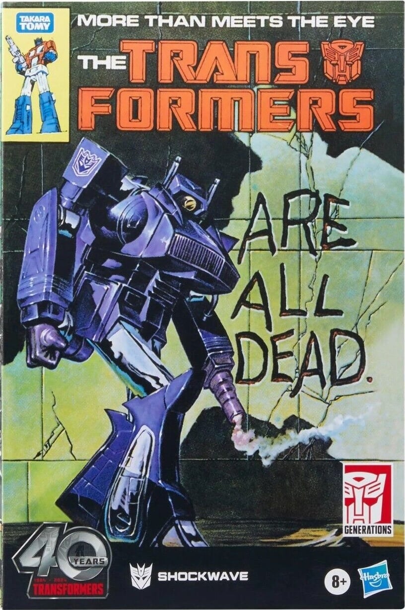 Hasbro Transformers Generations Shockwave Comic Edition Action Figure (Transformers)