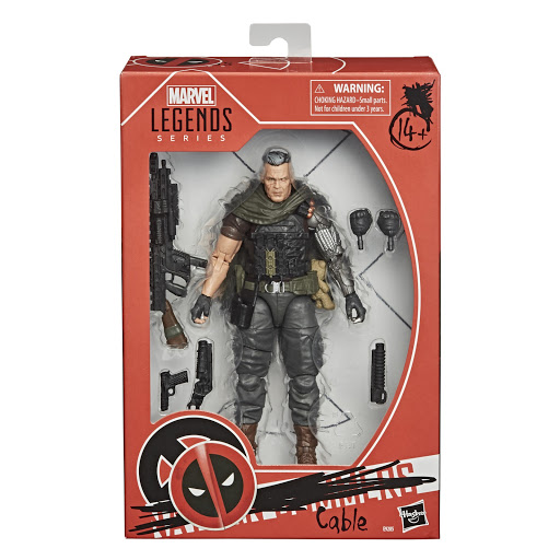 Hasbro Marvel Legends Series X-Men Cable Figure, Walmart Exclusive