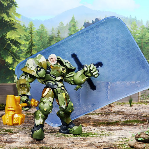 SDCC 2019 Overwatch Ultimates Reinhardt In Bundeswehr Skin