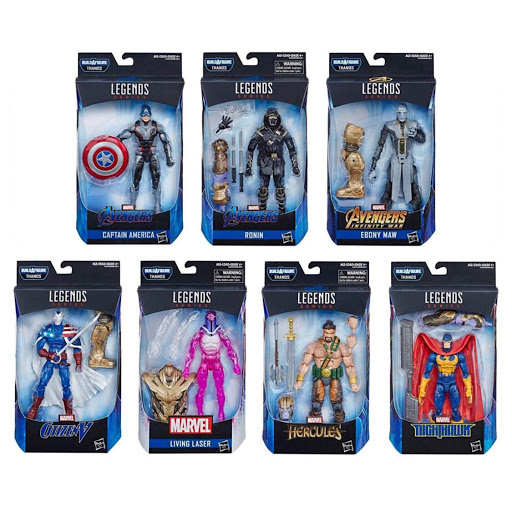 Marvel Legends 6 Inch Avengers Endgame Wave 1 BAF Thanos