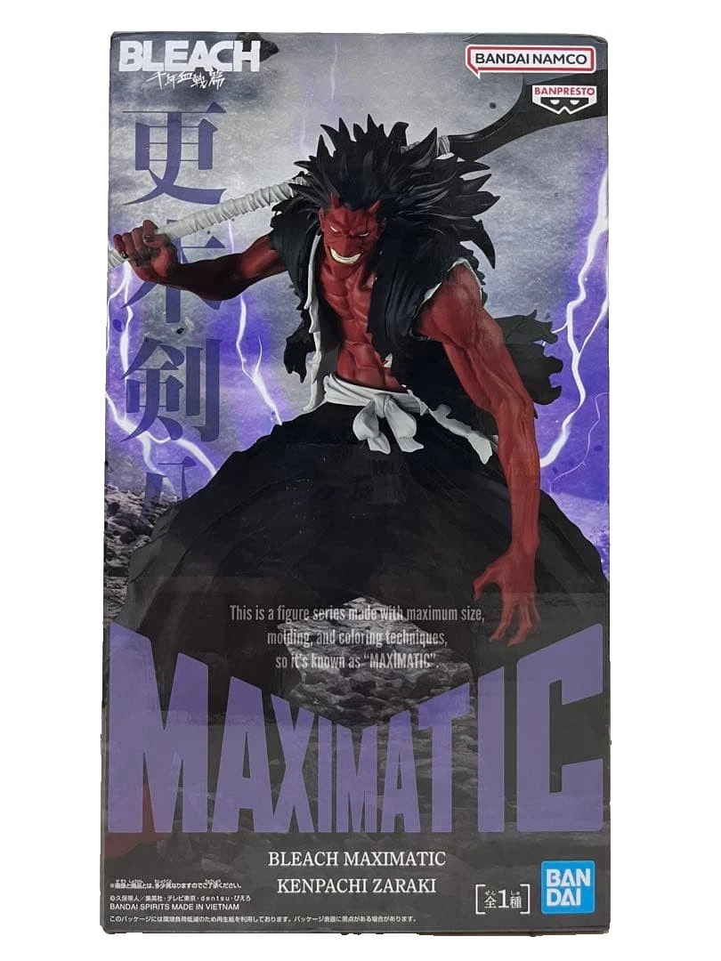 Banpresto Maximatic Figure Kenpachi Zaraki Scale Figure (Bleach)