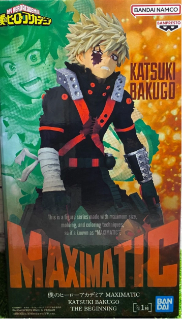 Banpresto Maximatic Figure Katsuki Bakugo The Beginning Scale Figure (My Hero Academia)