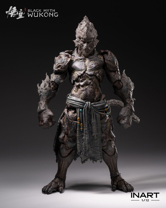 Inart 1/12 SCALE Black Myth: Wukong - Stone Monkey Action Figure