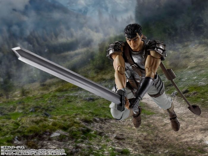 In-Stock Bandai S.H.Figuarts Action Figure GUTS (BAND OF THE HAWK