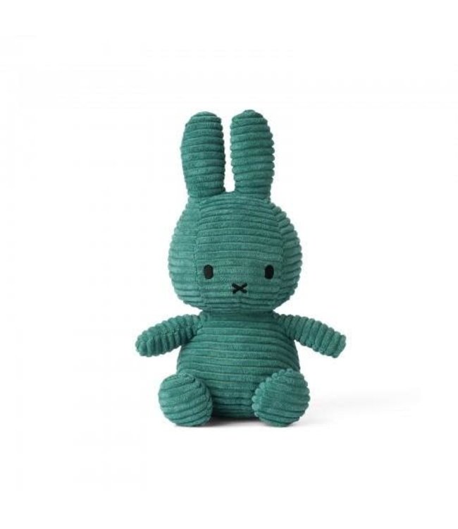 Miffy Corduroy Soft Toy 23cm-Green