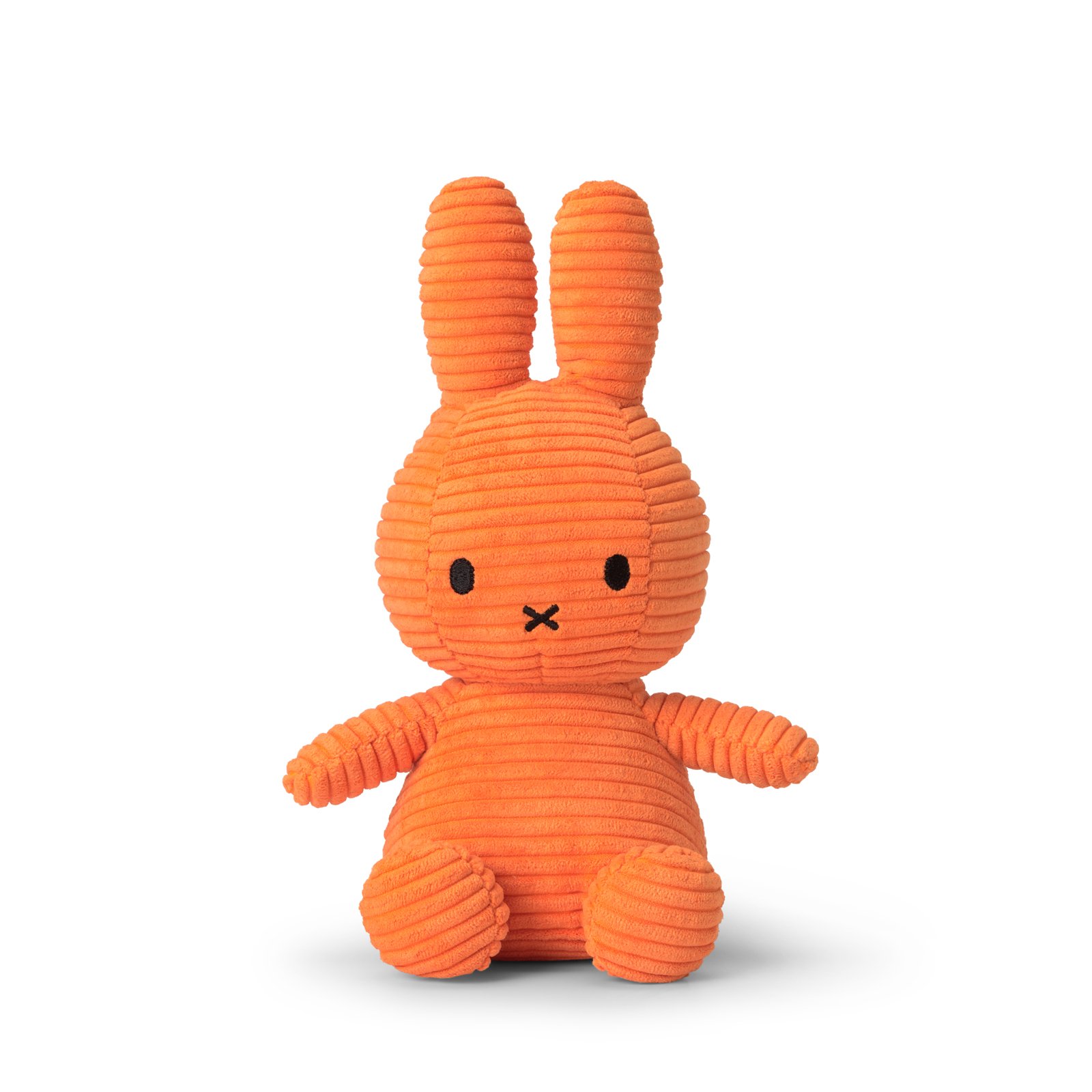 Miffy Corduroy Soft Toy 23cm-Orange