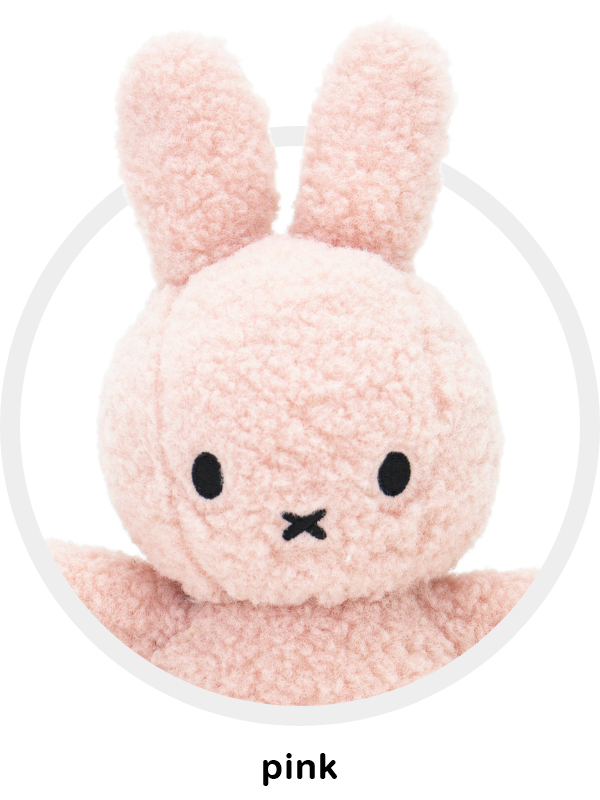 【Bon Ton Toys】Miffy Recycle Teddy 23cm -Pink
