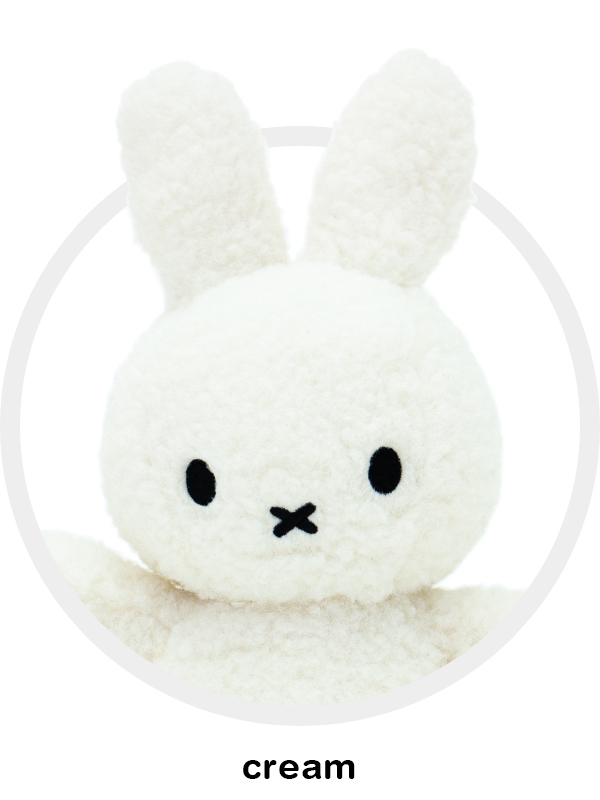 【Bon Ton Toys】Miffy Recycle Teddy 23cm -Cream