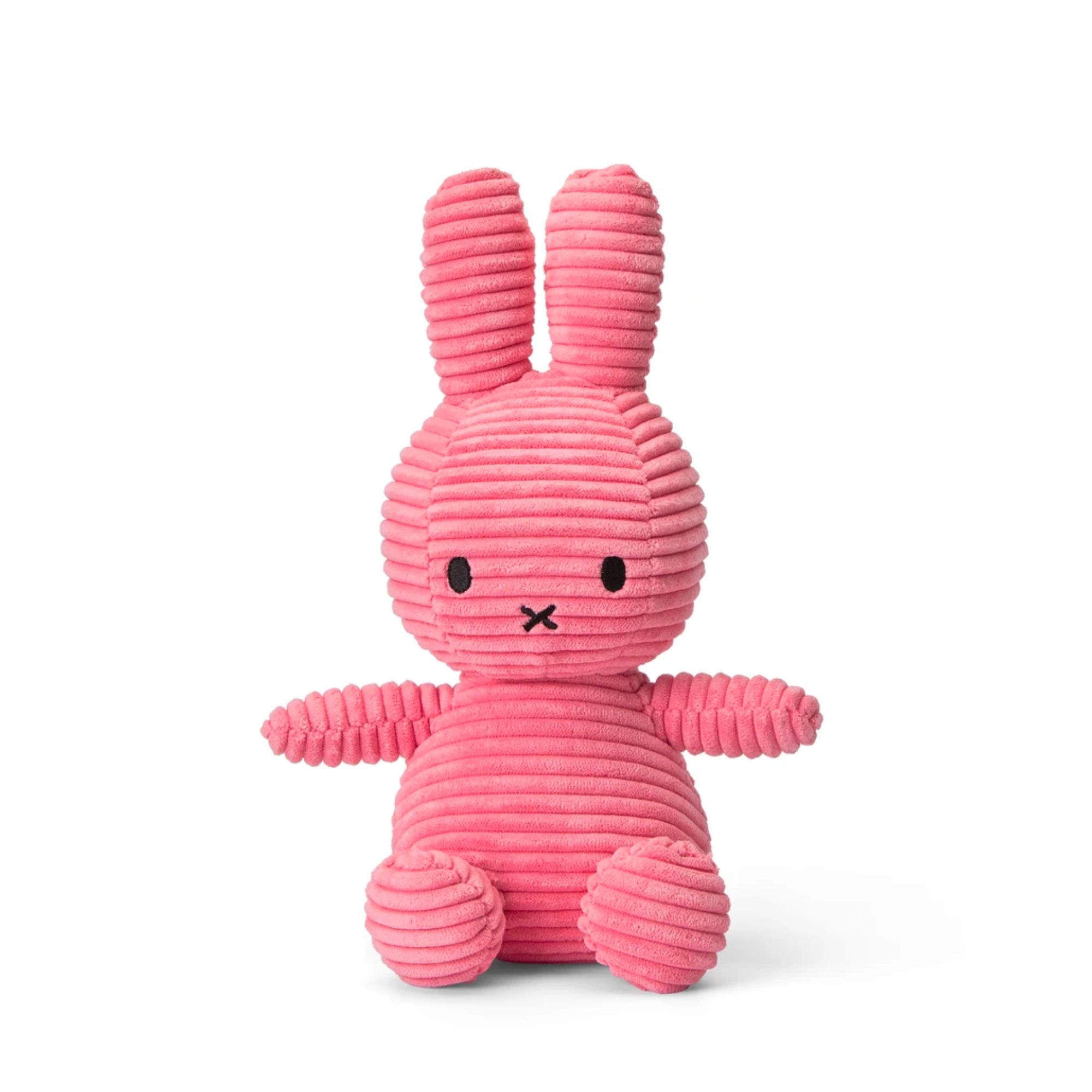 Miffy Corduroy Soft Toy 23cm-Pink
