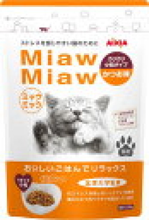 Aisia Myaw Crispy small grain type and taste 270g [Miaw Miaw / Dry food / Cat food / Aixia (AIXIA) / Pet food] [Cat supplies / Cats (cats / cats) / Pets / Pet goods / Pet supplies] Monthly special