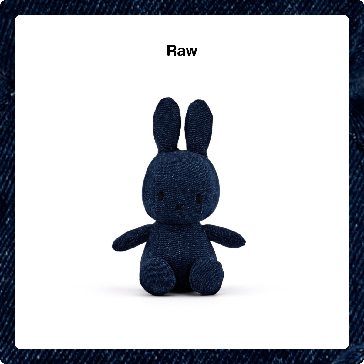 【Bon Ton Toys】Miffy Denim 23cm-Raw