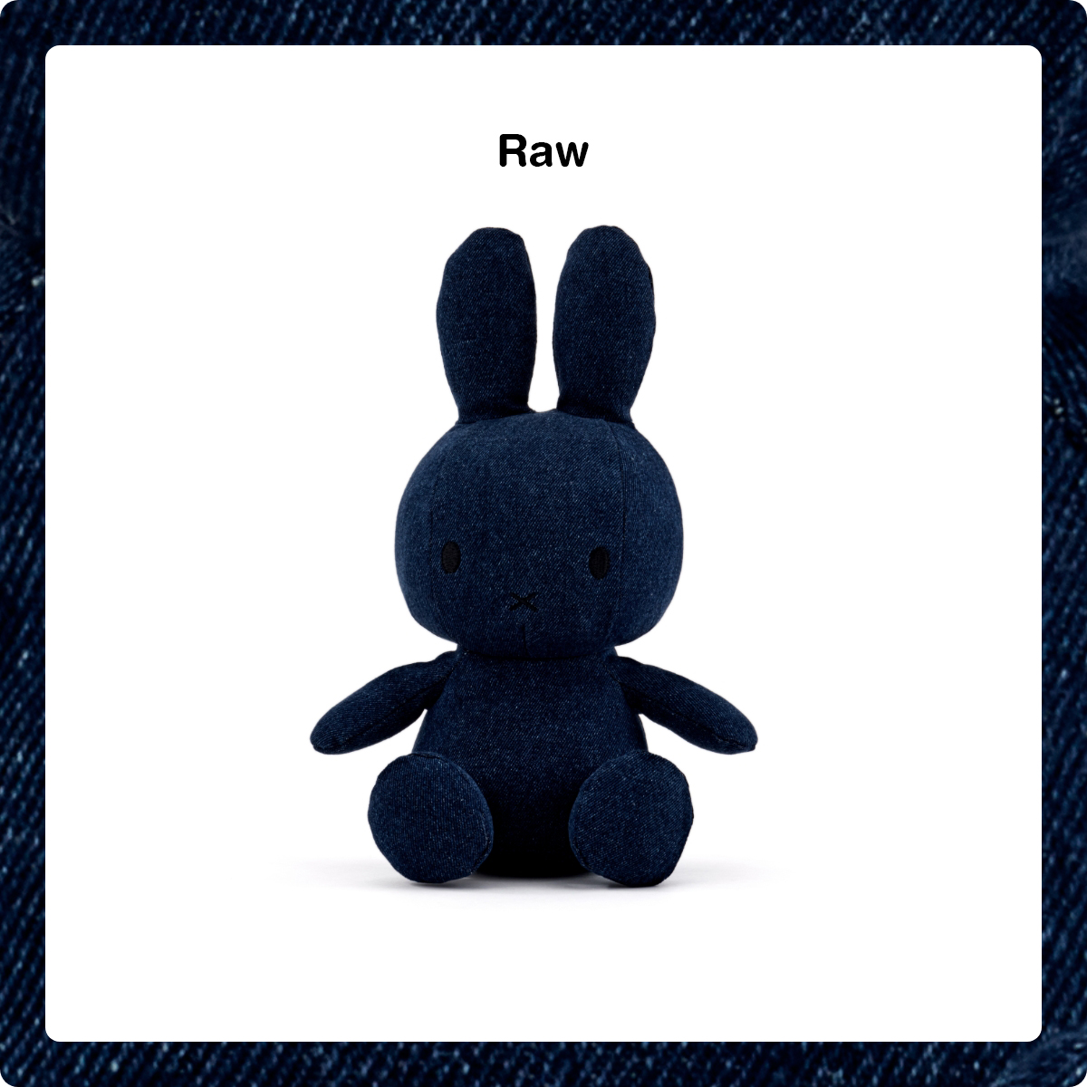 【Bon Ton Toys】Miffy Denim 33cm-Raw