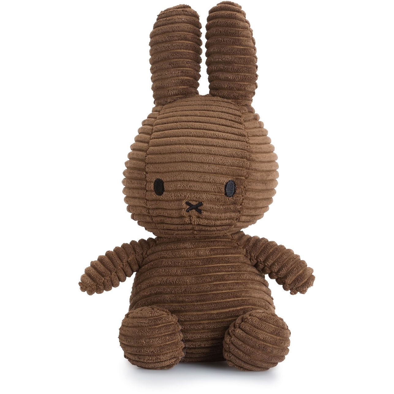 Miffy Corduroy Soft Toy 23cm-Brown