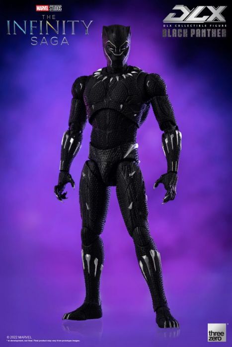 Threezero DLX Action Figure - Black Panther (Marvel Studios: The Infinity Saga)