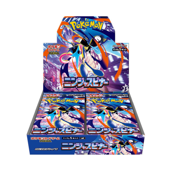 [Japanese Ver]Pokemon TCG PTCG MEGA M4 Ninja Spinner (Box of 30)