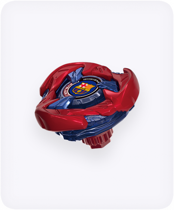 Takara Tomy Beyblade X UX-00 Bey Kick Off Set FC Barcelona Ver. DX