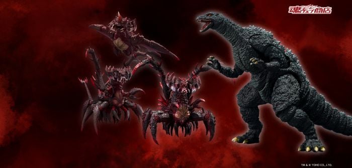 Bandai S.H.MonsterArts Godzilla Jr. & Destoroyah Evolution