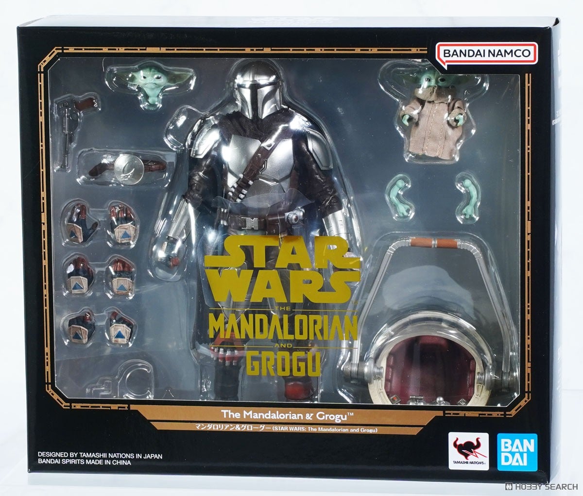 Bandai S.H.Figuarts Mandalorian & Grogu (Star Wars: The Mandalorian & Grogu)