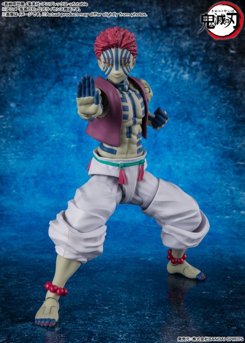 InStock Bandai S.H.Figuarts Action Figure Akaza (Demon Slayer