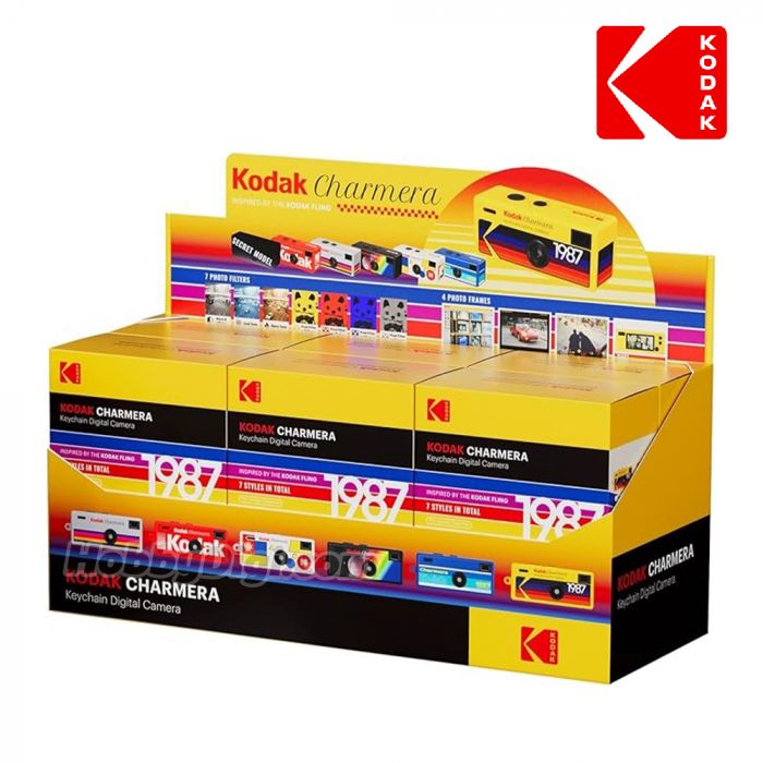 Kodak Blind Box Charmera Digital Camera Keychain Series (Original Box of 6)