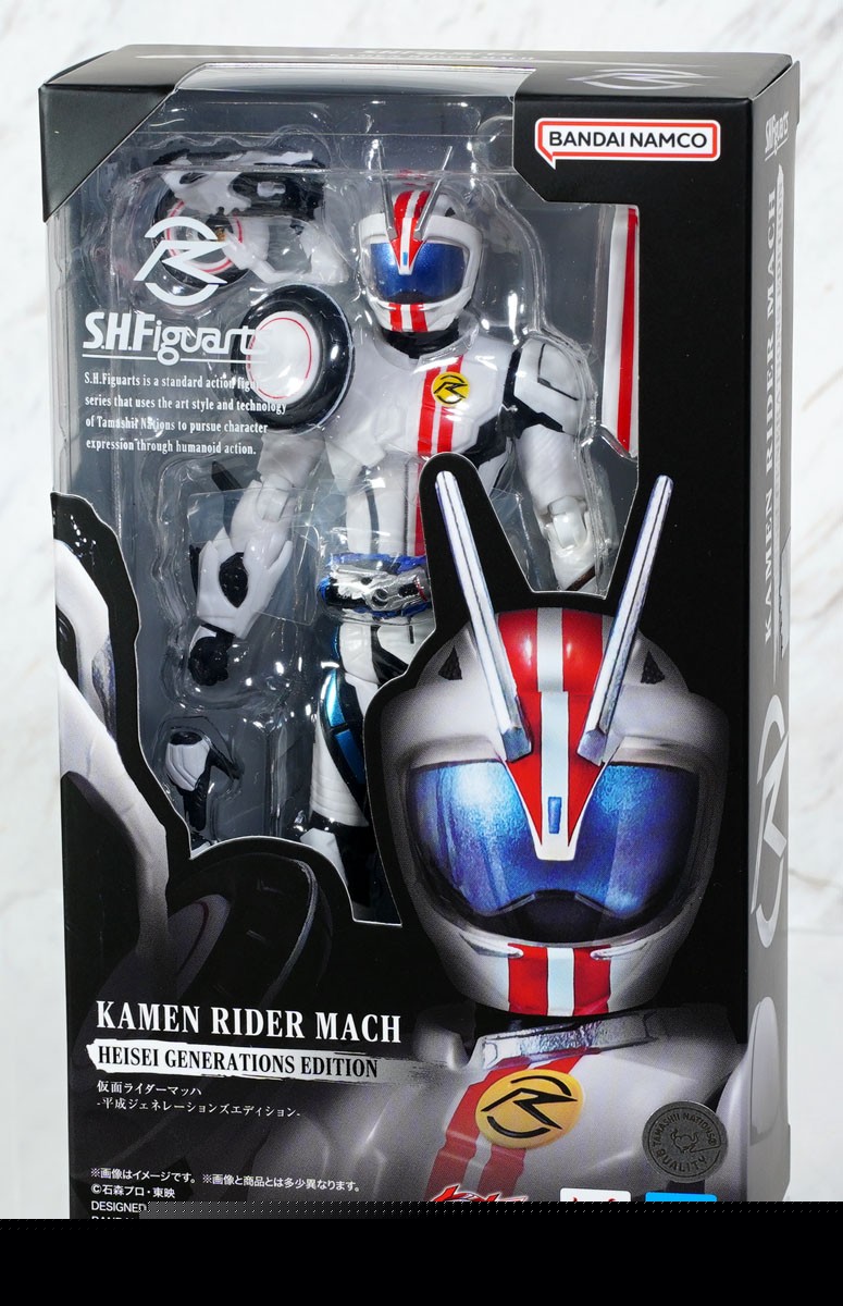 Bandai S.H.Figuarts Kamen Rider Mach Heisei Generations Edition