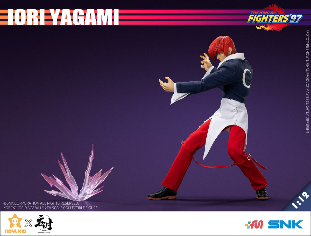 TUNSHI STUDIO x SNK THE KING OF FIGHTERS '97 IORI YAGAMI 1/12TH