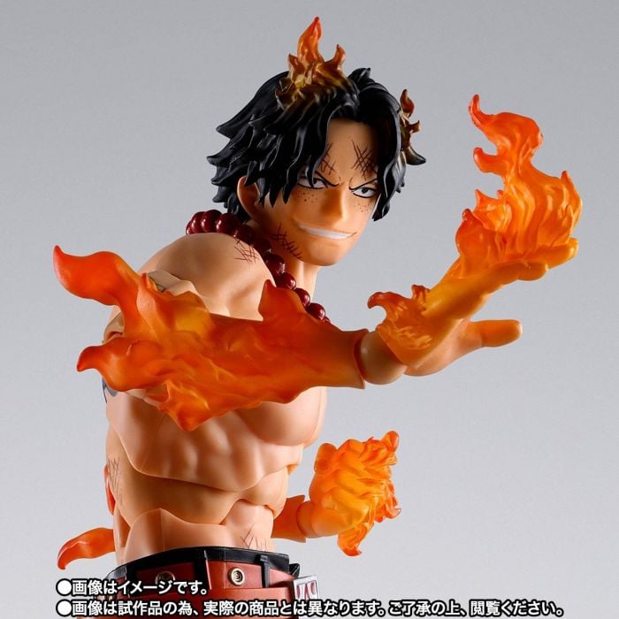 Bandai S.H.Figuarts Portgas D. Ace -Summit War of Marineford- (One Piece)