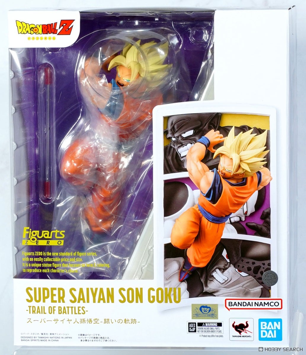 In-Stock Bandai Figuarts ZERO Super Saiyan Son Goku Battle Trail