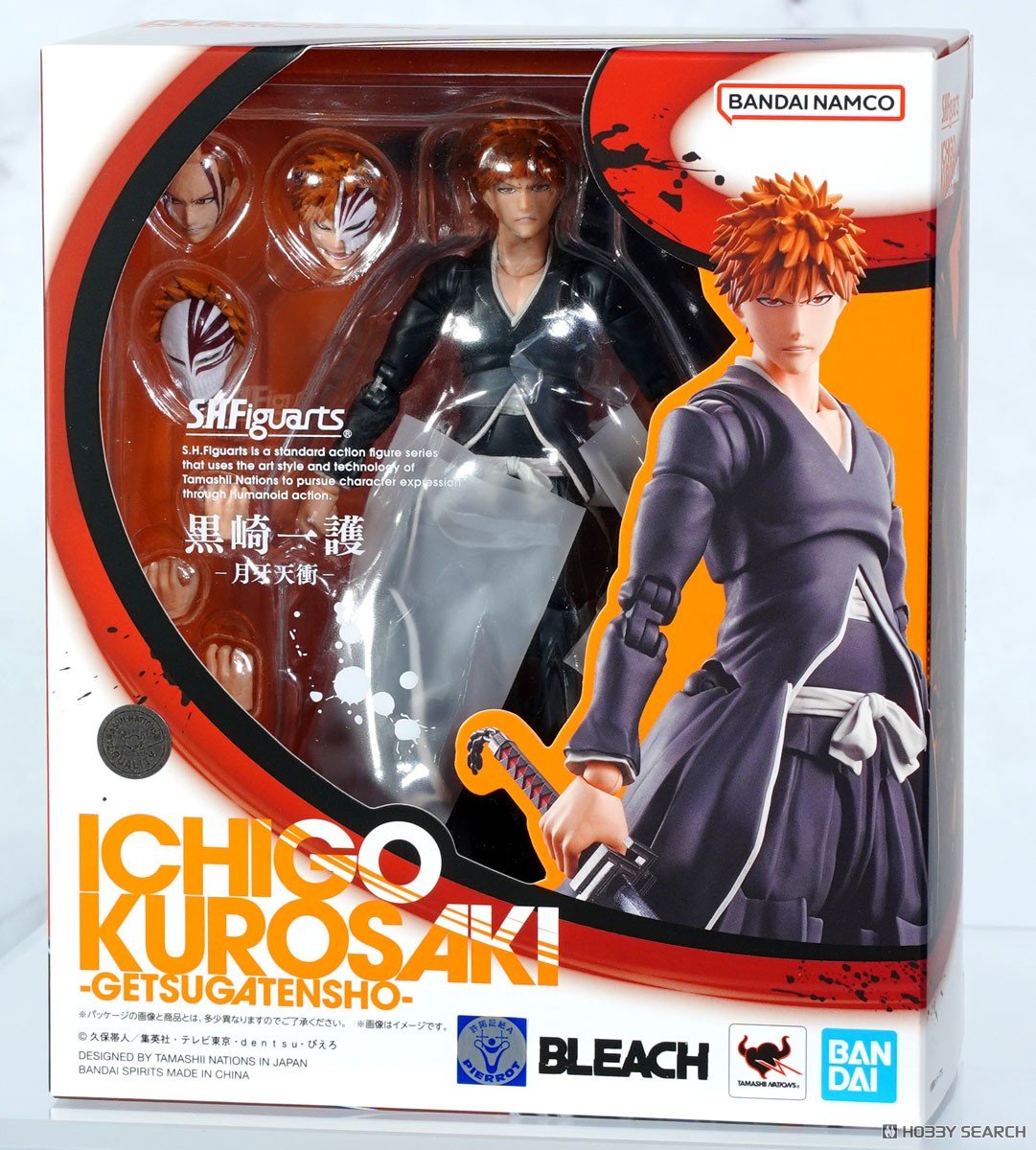 Bandai S.H.Figuarts Ichigo Kurosaki -Getsugatensho-