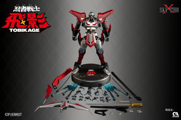 伽羅ページ SXD-13 Tobikage | Ninja Robot Tobikage | Sky X Studio