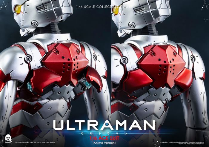 Threezero 1/6 Action Figure - Ace Suit (Anime Version) (Ultraman)