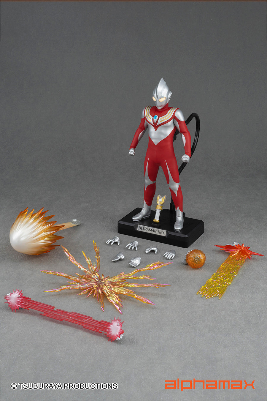 Alphamax Action Figure Ultraman Tiga Power type (Ultraman Tiga) | eBay