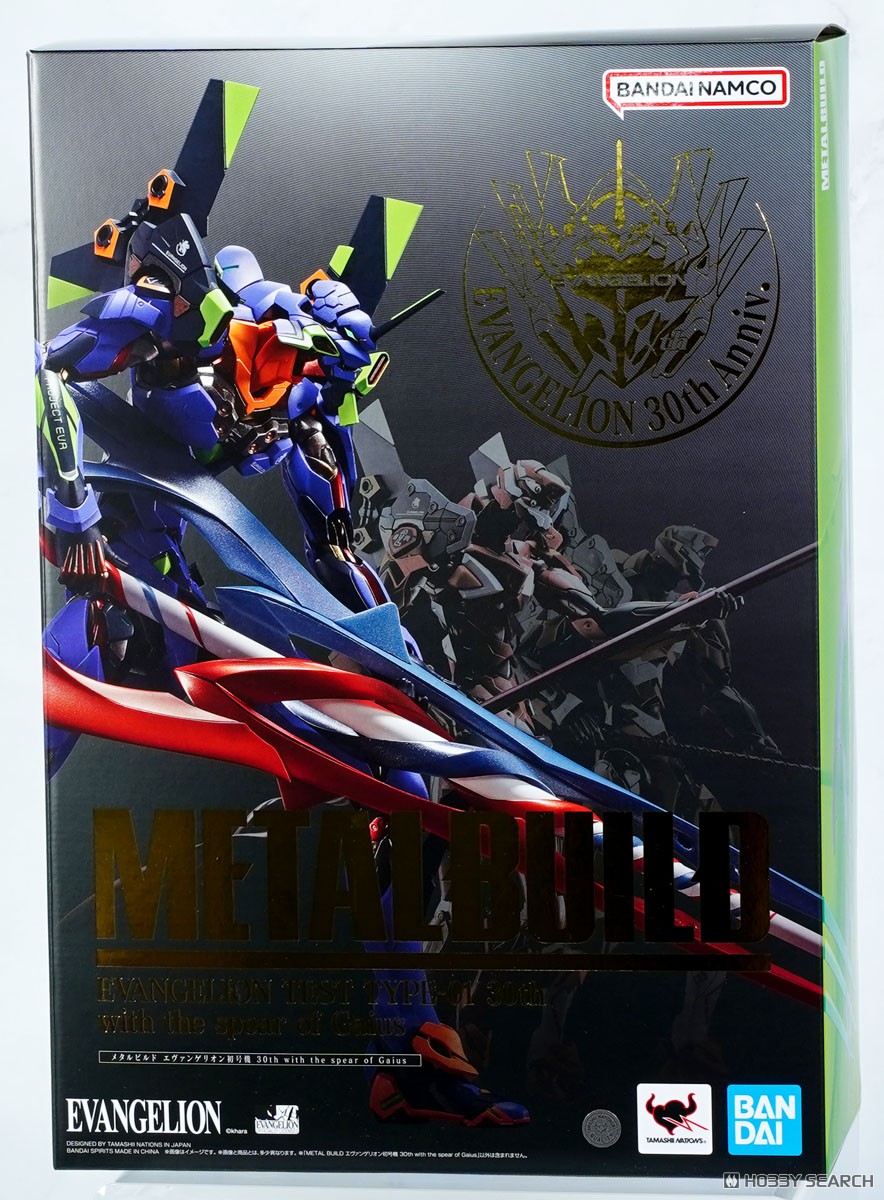 Bandai METAL BUILD MBEvangelion Unit 01 30th with the Spear of Gaius