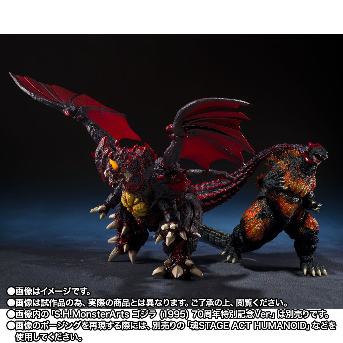 S.H.MonsterArts Bandai Destroyer Tokyo Waterfront Decisive